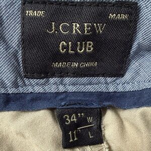 J. Crew Tan Chino Shorts